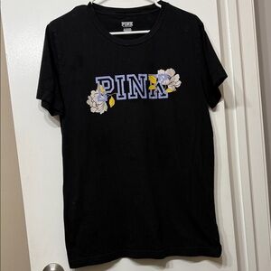 PINK Victoria's Secret Black Tee